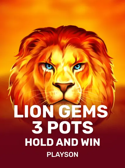 Lion Gems 3 Pots